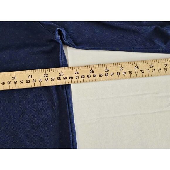 Turtleson Norman Mini Polka Dot Performance Polo Golf Shirt Size XL Long Sleeve - Picture 7 of 12